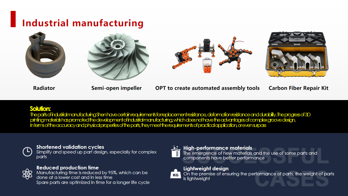 Industrial manufacturing